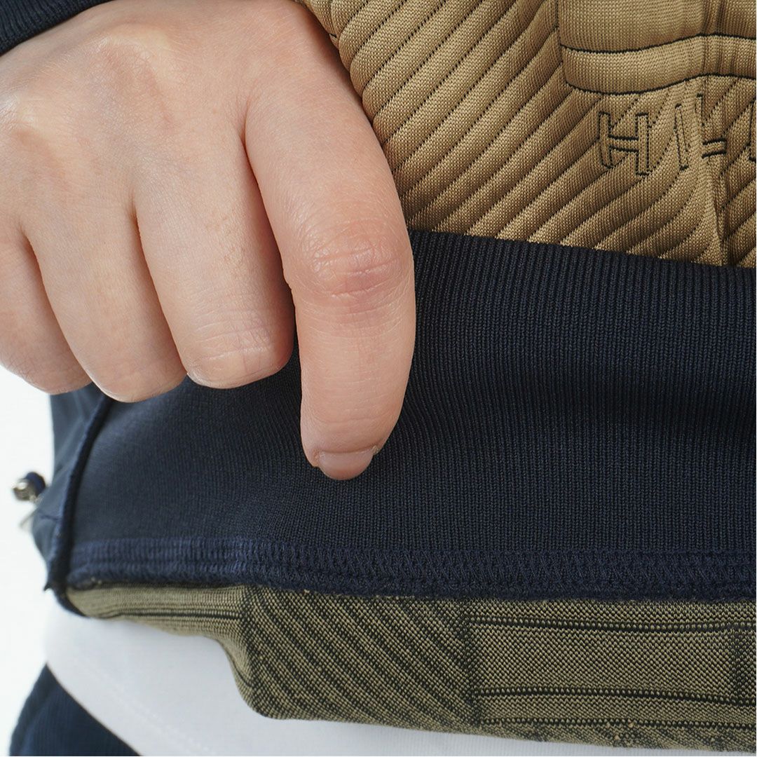トミー ヒルフィガー ゴルフ Tommy Hilfiger Golf レディース レディース キルトジャガード プルオーバー THLA577 詳細13