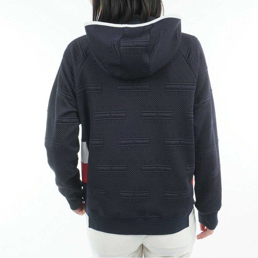 トミー ヒルフィガー ゴルフ Tommy Hilfiger Golf レディース レディース キルトジャガード プルオーバー THLA577 詳細16