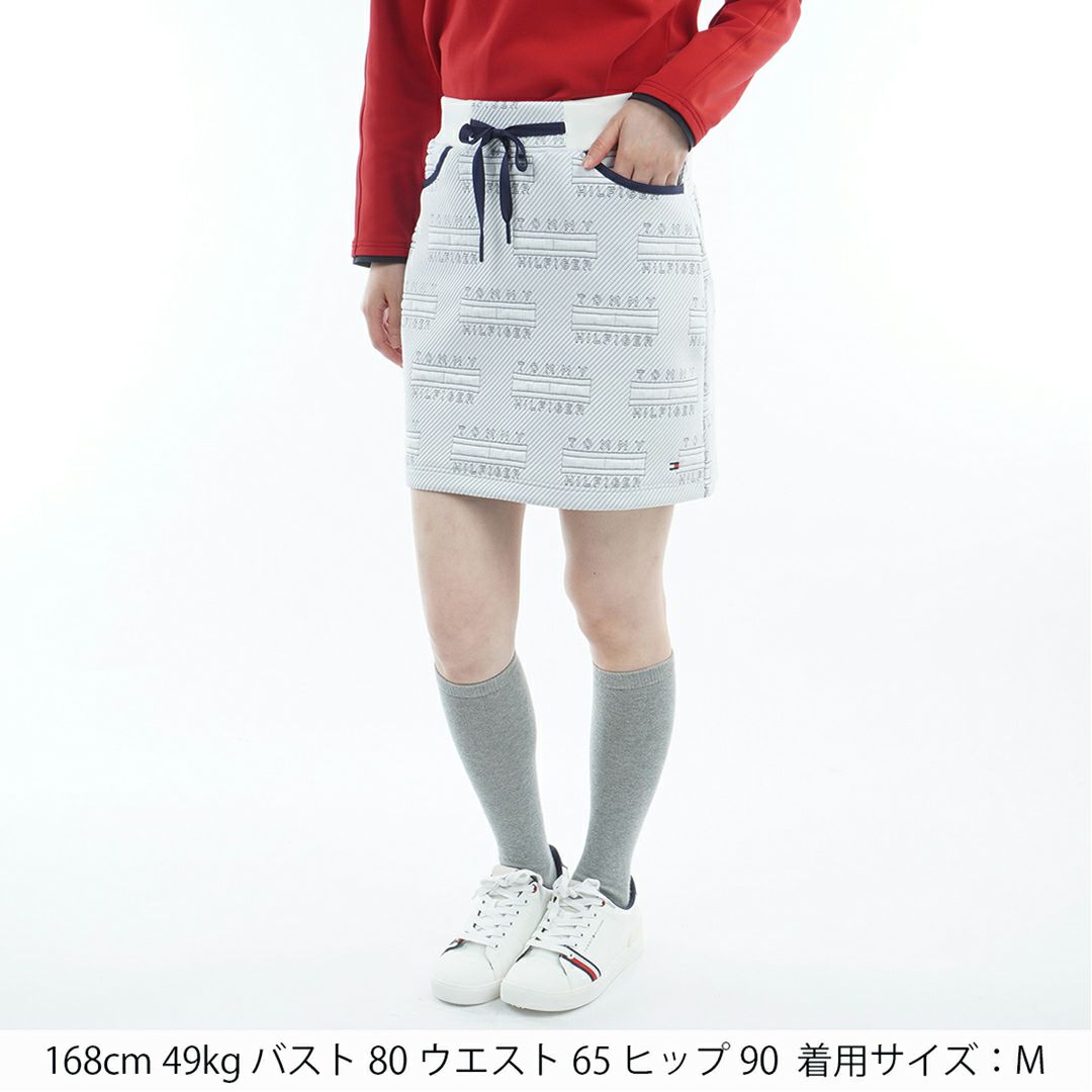 トミー ヒルフィガー ゴルフ Tommy Hilfiger Golf レディース レディース キルトジャガード スカート THLA579 詳細2