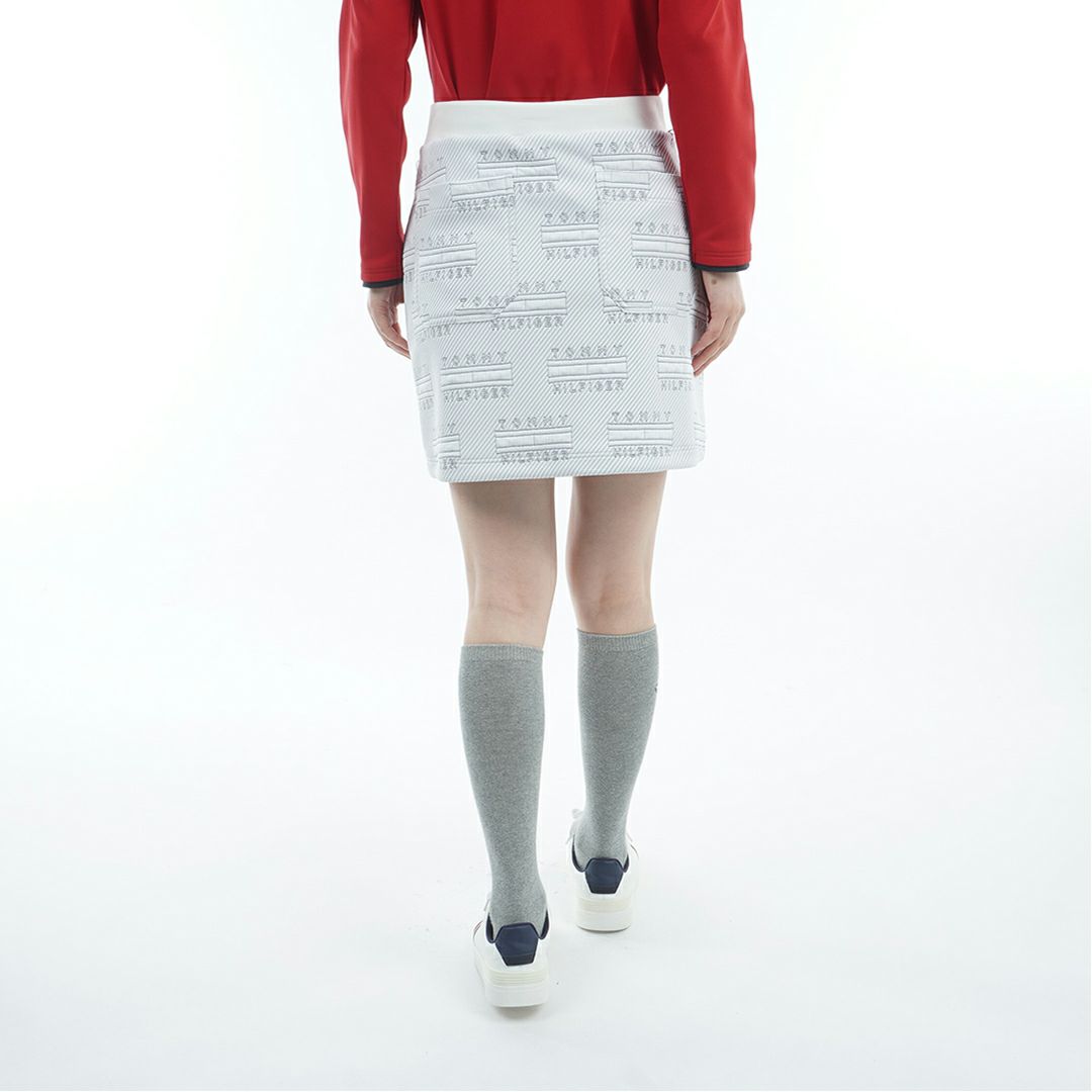 トミー ヒルフィガー ゴルフ Tommy Hilfiger Golf レディース レディース キルトジャガード スカート THLA579 詳細3