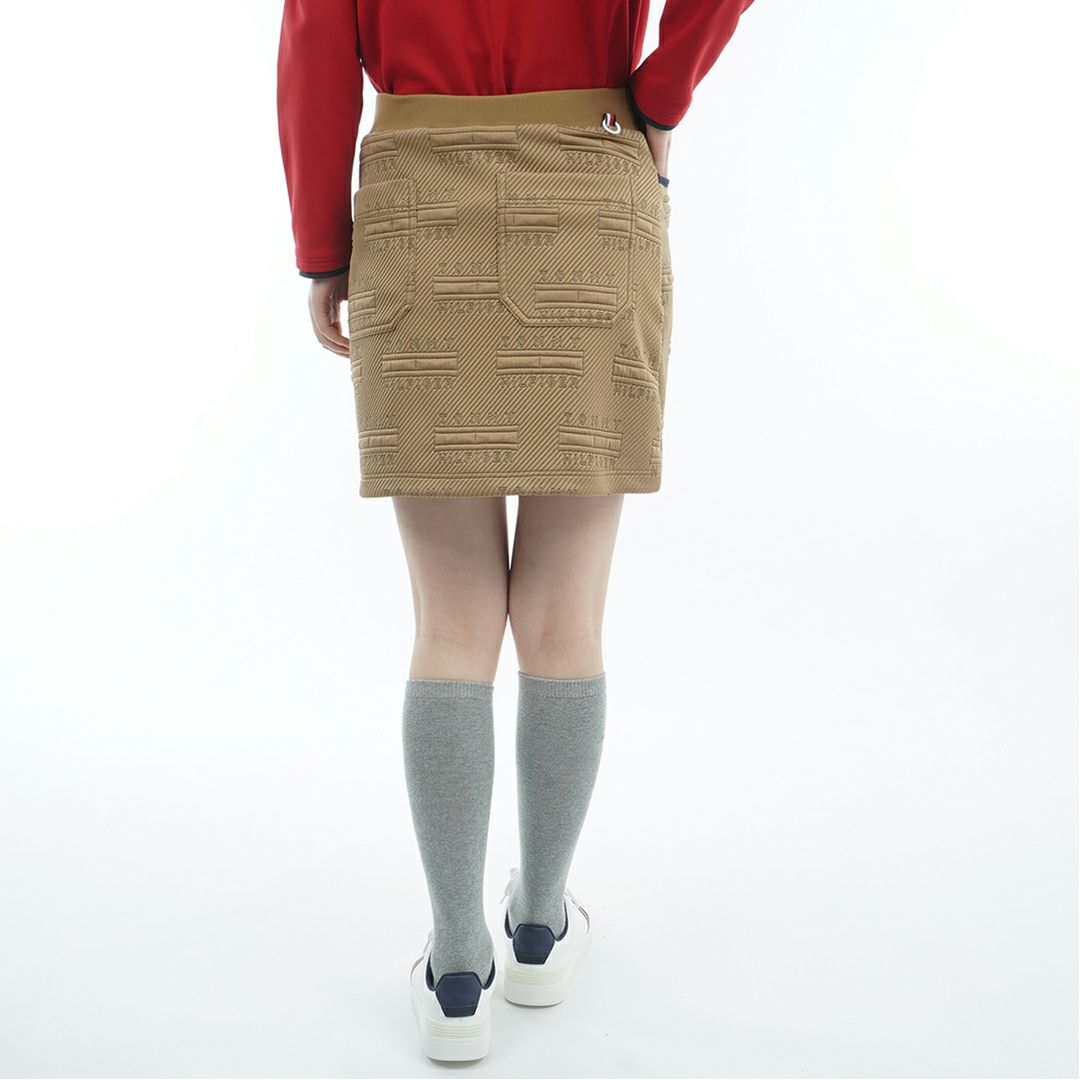 トミー ヒルフィガー ゴルフ Tommy Hilfiger Golf レディース レディース キルトジャガード スカート THLA579 詳細7
