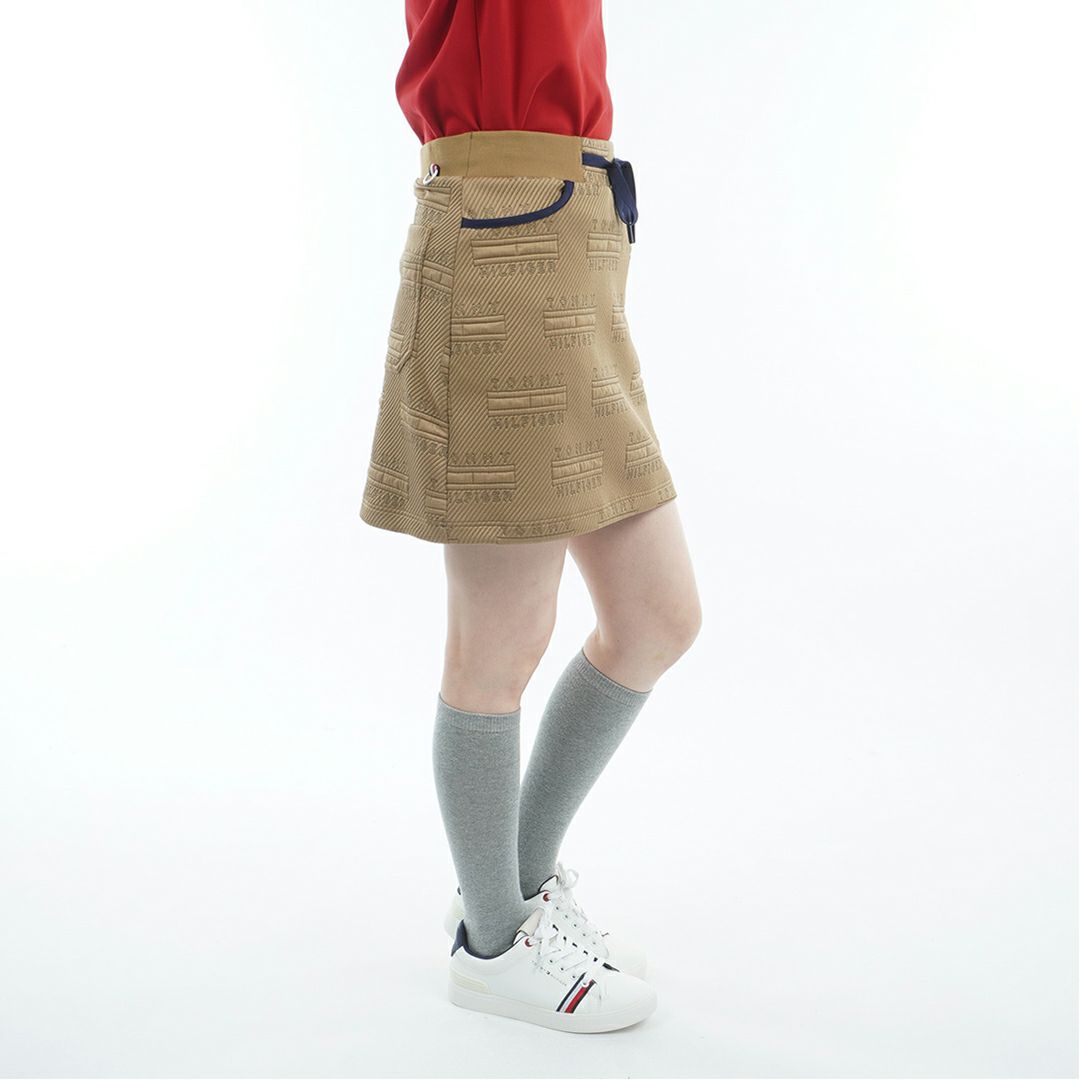 トミー ヒルフィガー ゴルフ Tommy Hilfiger Golf レディース レディース キルトジャガード スカート THLA579 詳細8
