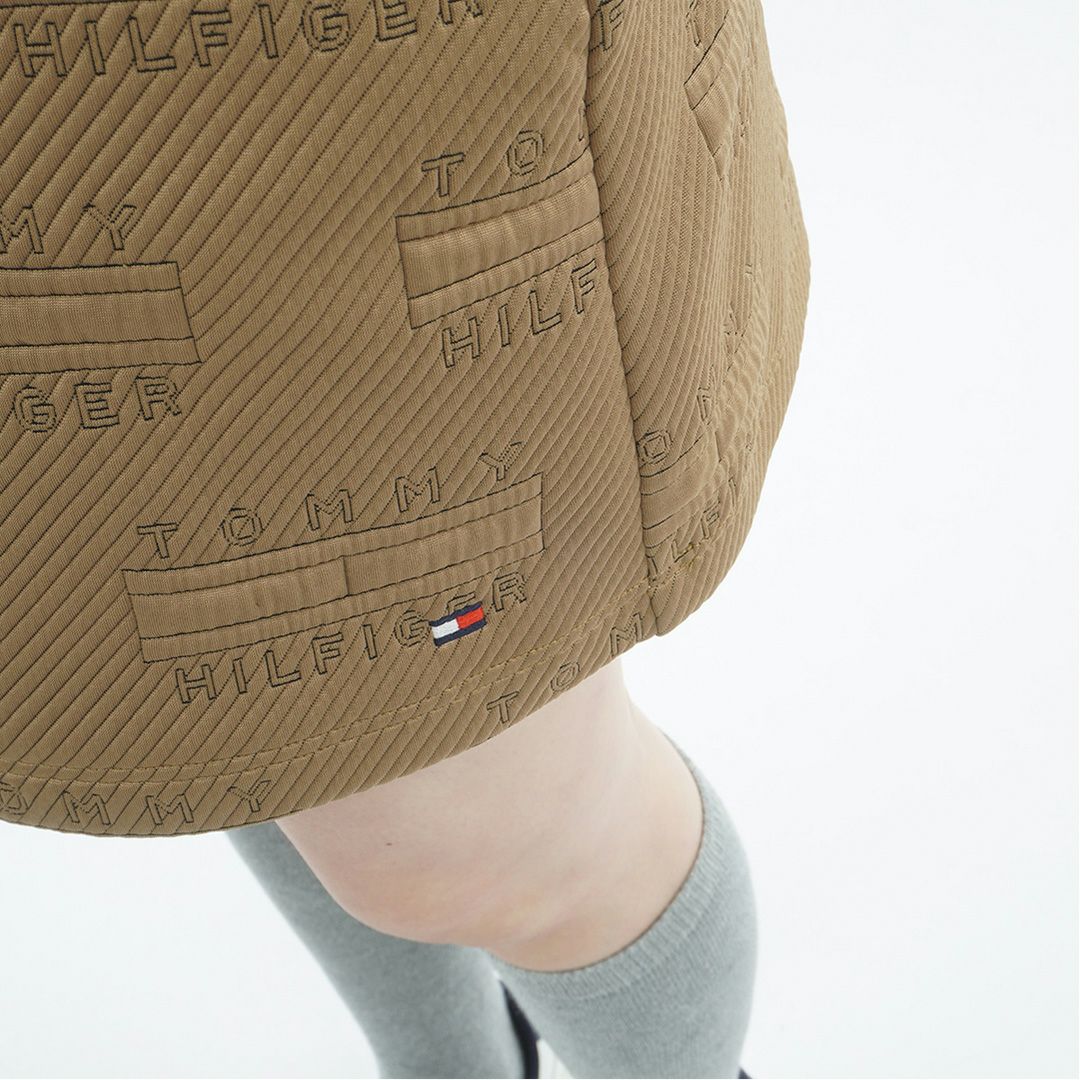 トミー ヒルフィガー ゴルフ Tommy Hilfiger Golf レディース レディース キルトジャガード スカート THLA579 詳細12