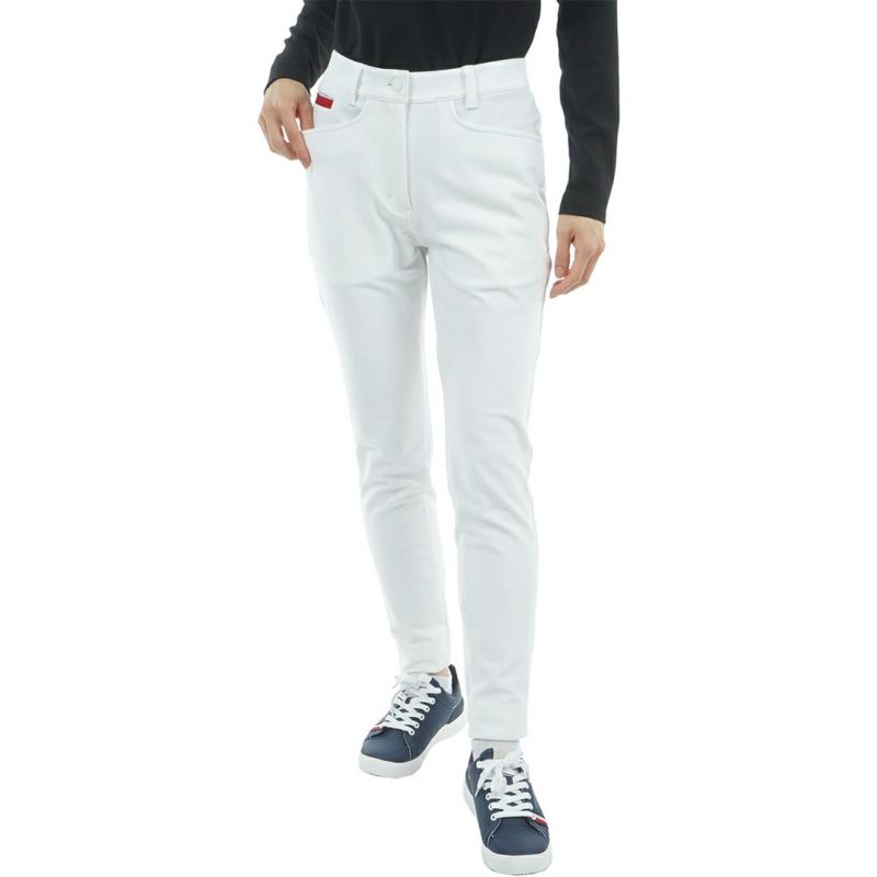 TOMMY HILFIGER GOLF レディース ロングパンツ ホワイト