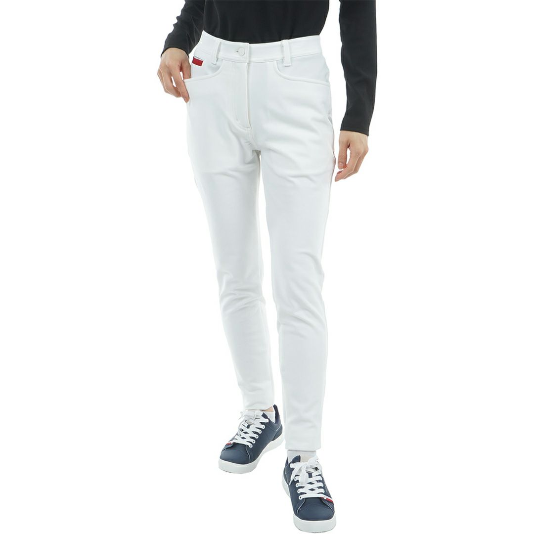 トミー ヒルフィガー ゴルフ Tommy Hilfiger Golf レディース レディース 裏フリ-ス ロングパンツ THLA580 詳細1