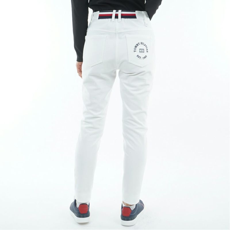 トミー ヒルフィガー ゴルフ Tommy Hilfiger Golf レディース レディース 裏フリ-ス ロングパンツ THLA580 詳細3