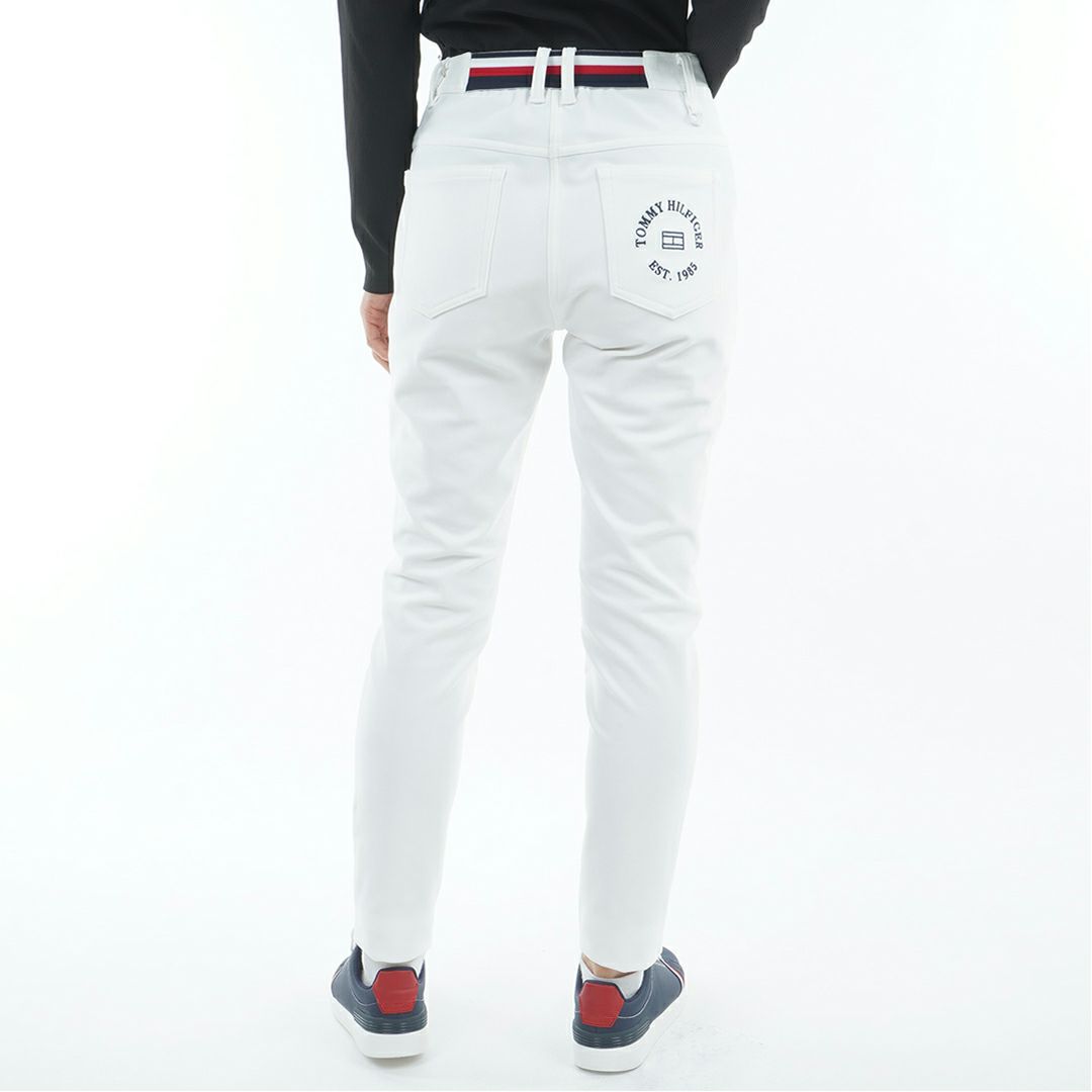 TOMMY HILFIGER GOLF レディース ロングパンツ ホワイト