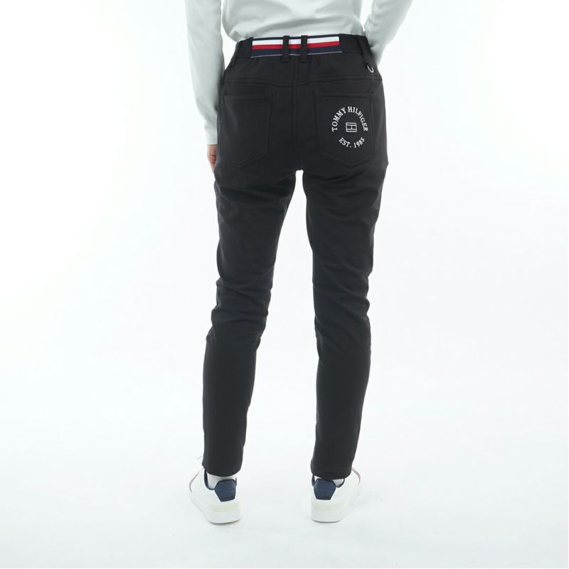 TOMMY HILFIGER GOLF レディース ロングパンツ ブラック
