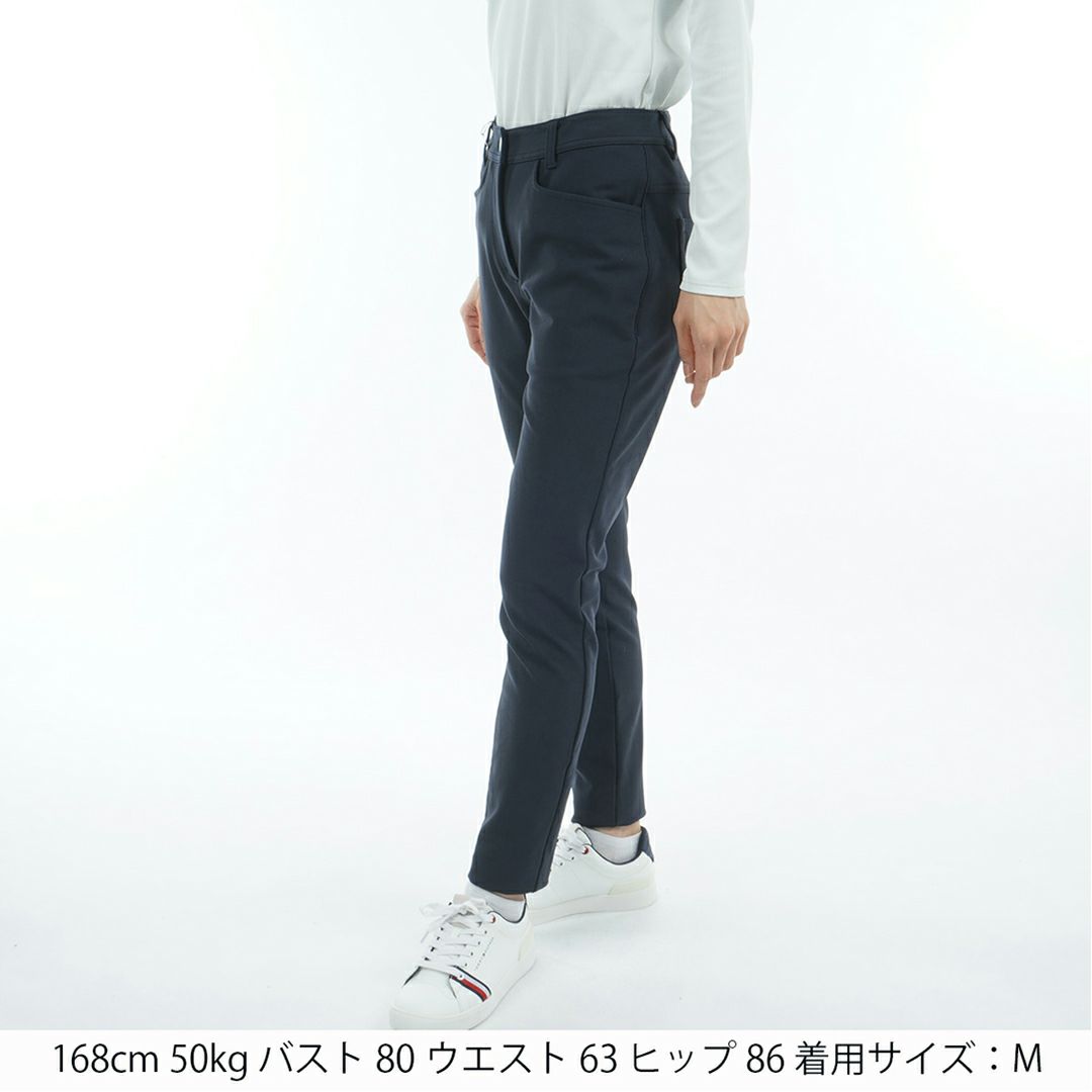 トミー ヒルフィガー ゴルフ Tommy Hilfiger Golf レディース レディース 裏フリ-ス ロングパンツ THLA580 詳細8