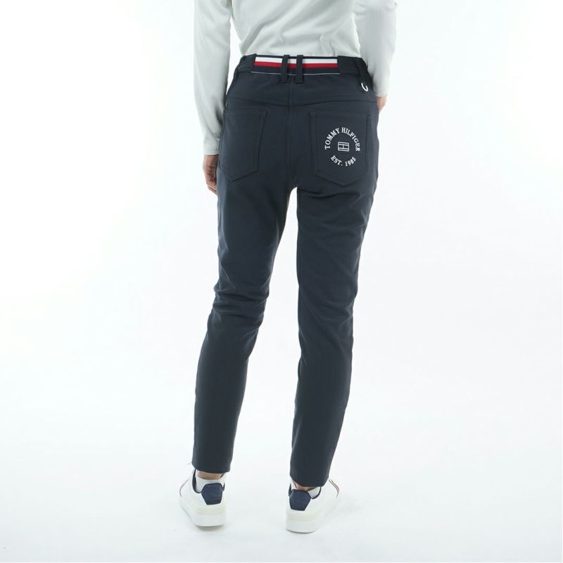 TOMMY HILFIGER GOLF レディース ロングパンツ ネイビー
