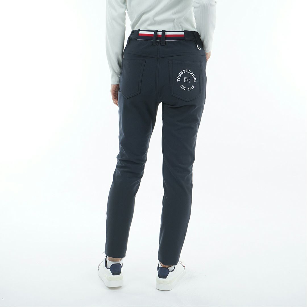 トミー ヒルフィガー ゴルフ Tommy Hilfiger Golf レディース レディース 裏フリ-ス ロングパンツ THLA580 詳細9