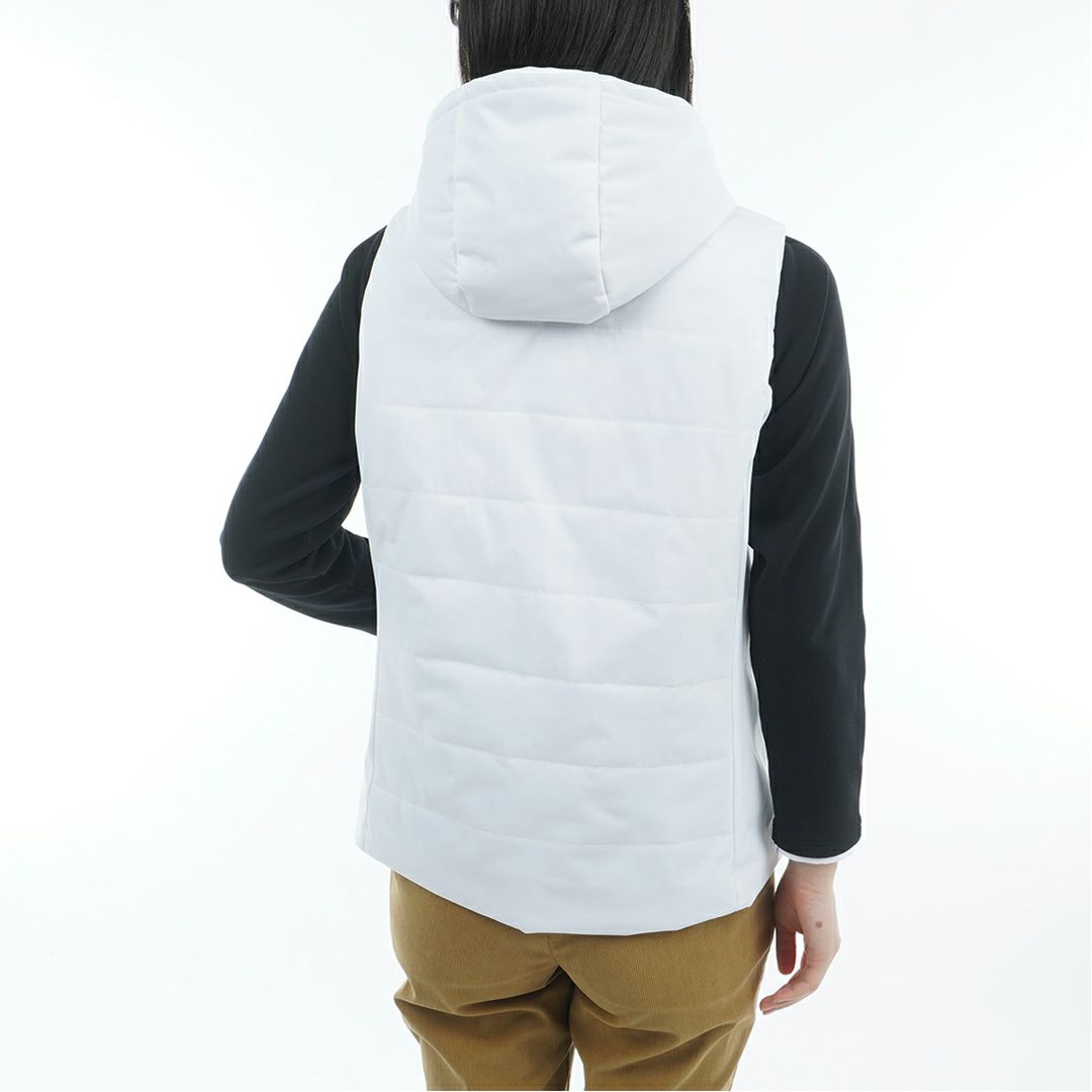 [トミーヒルフィガー]レディース 中綿 キルトベスト ホワイト