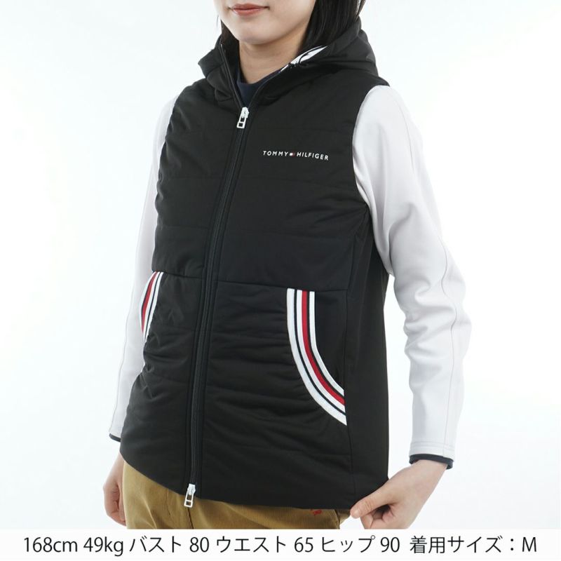 トミー ヒルフィガー ゴルフ Tommy Hilfiger Golf レディース レディース 中綿 キルトベスト THLA581 詳細5