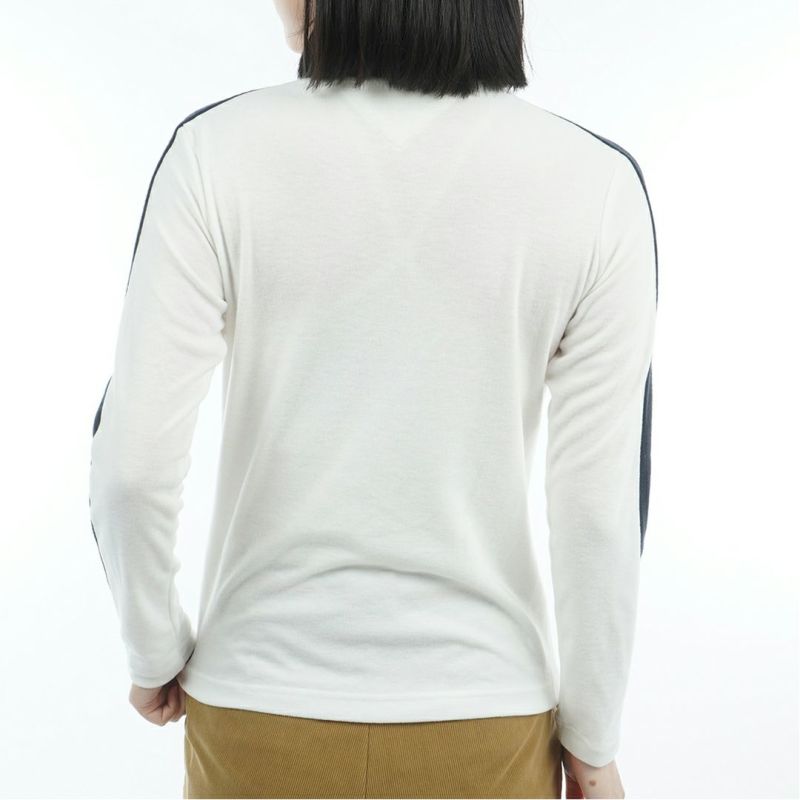 トミー ヒルフィガー ゴルフ Tommy Hilfiger Golf レディース レディース 長袖ライン モックネックシャツ THLA583 詳細3