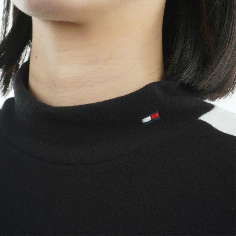 トミー ヒルフィガー ゴルフ Tommy Hilfiger Golf レディース レディース 長袖ライン モックネックシャツ THLA583 詳細10