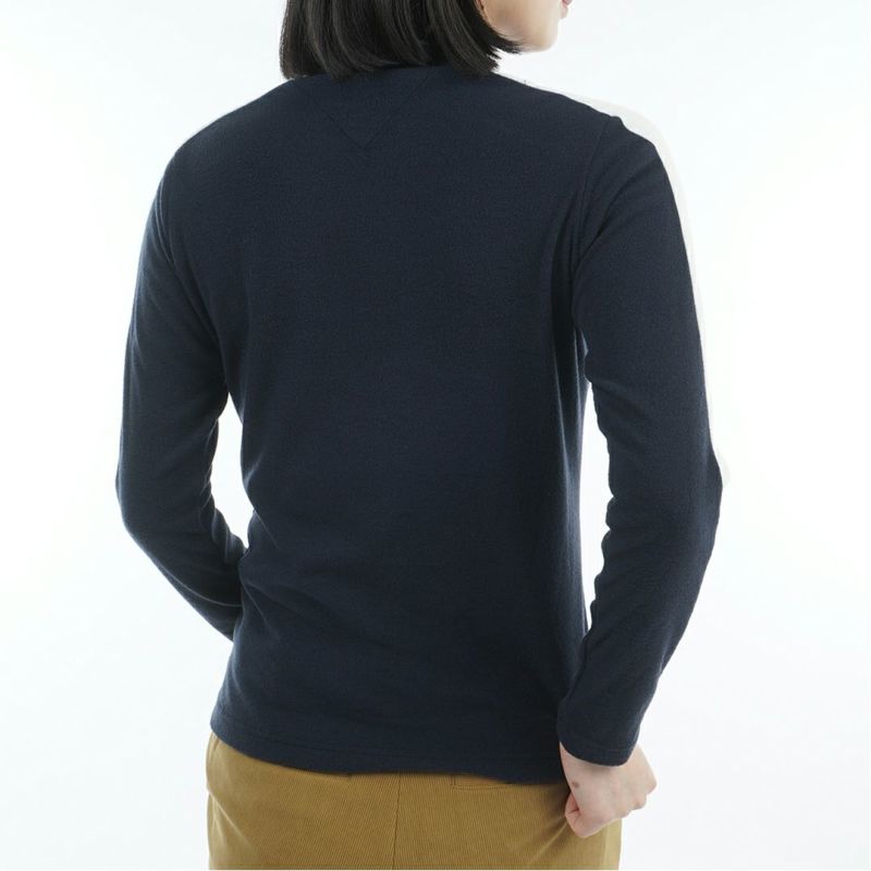 トミー ヒルフィガー ゴルフ Tommy Hilfiger Golf レディース レディース 長袖ライン モックネックシャツ THLA583 詳細15