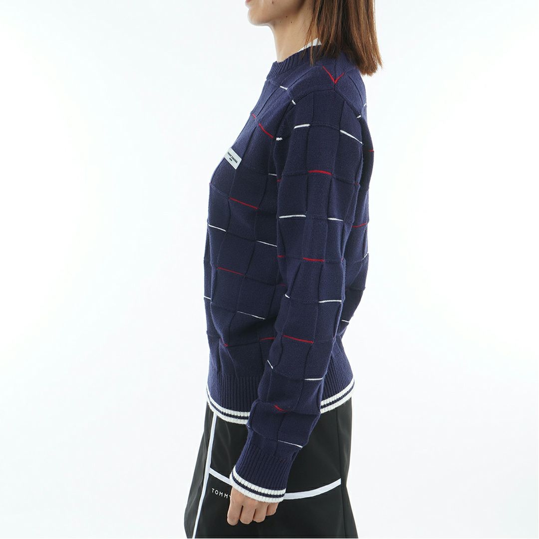 トミー ヒルフィガー ゴルフ Tommy Hilfiger Golf レディース レディース マシュマロタッチ クルーネックニット THLA584 詳細6