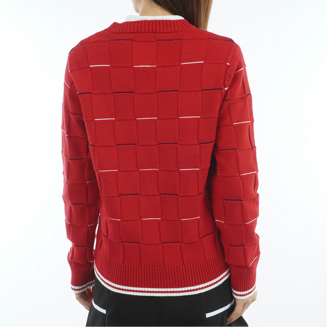 トミー ヒルフィガー ゴルフ Tommy Hilfiger Golf レディース レディース マシュマロタッチ クルーネックニット THLA584 詳細15