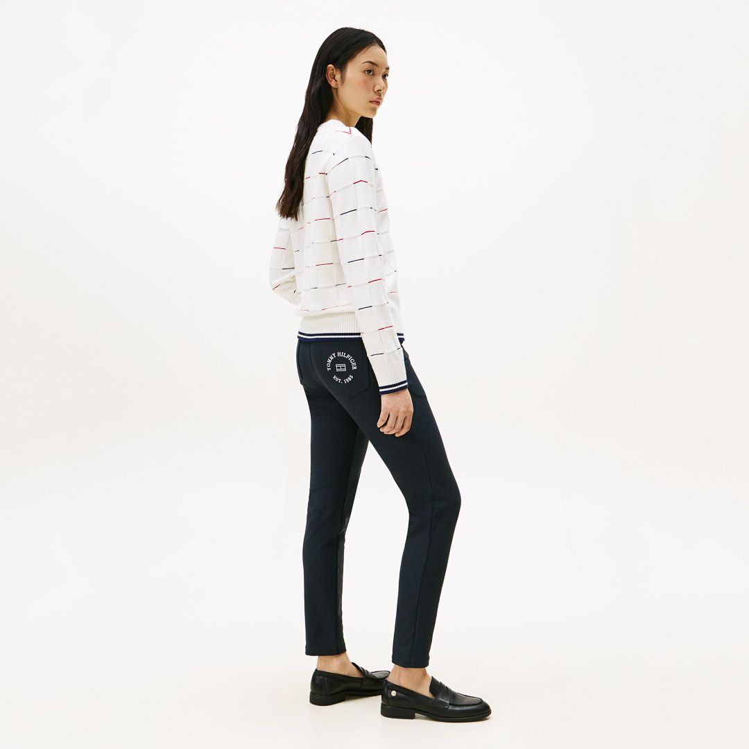 トミー ヒルフィガー ゴルフ Tommy Hilfiger Golf レディース レディース マシュマロタッチ クルーネックニット THLA584 詳細16