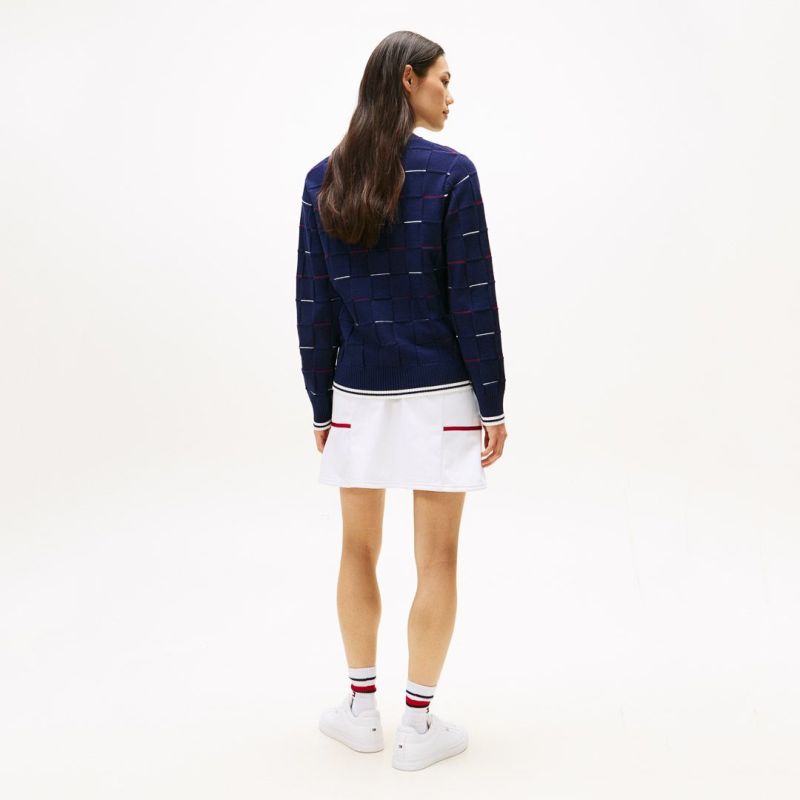 [トミーヒルフィガー]レディース マシュマロタッチ クルーネックニット