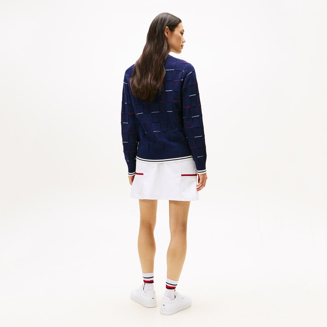 トミー ヒルフィガー ゴルフ Tommy Hilfiger Golf レディース レディース マシュマロタッチ クルーネックニット THLA584 詳細20