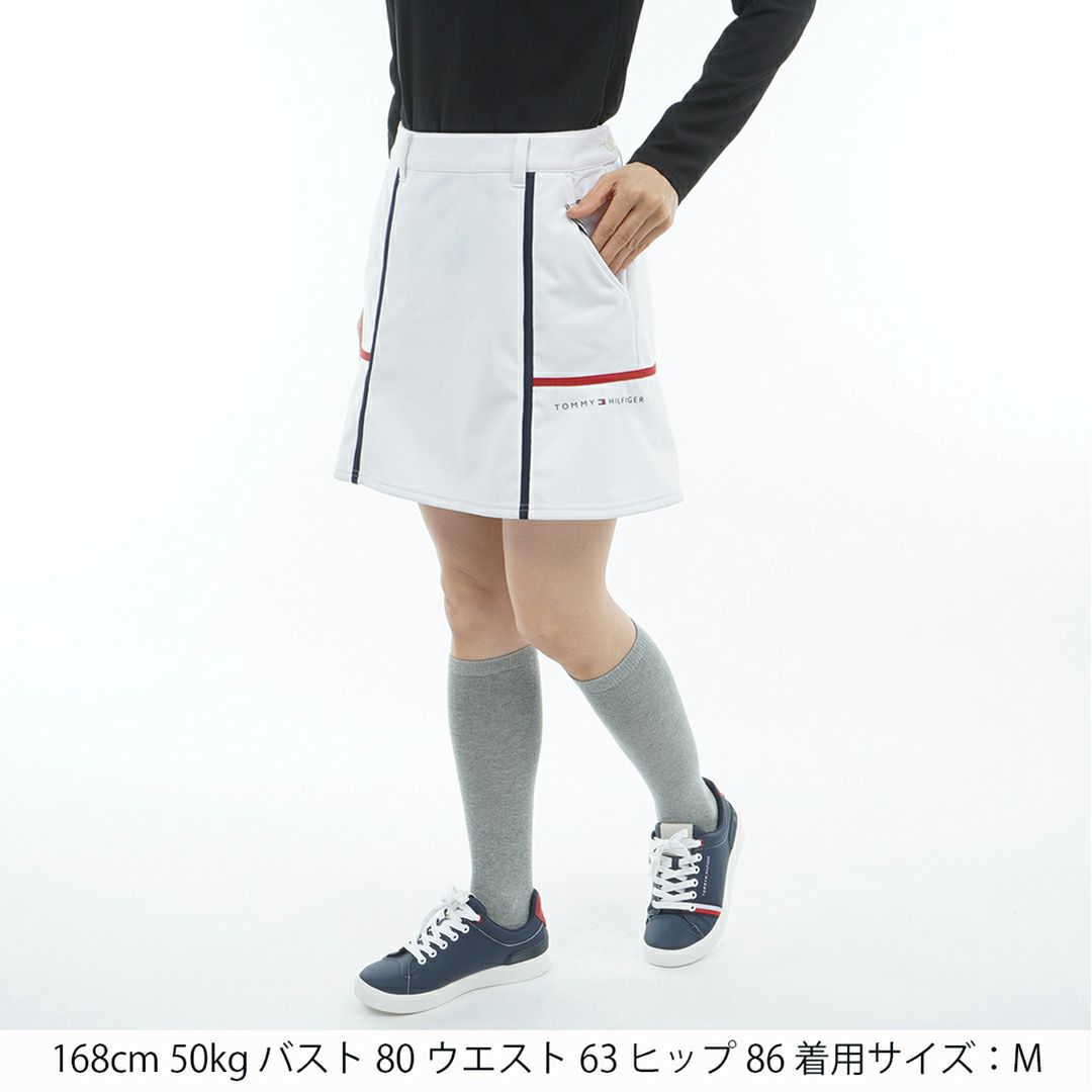 トミー ヒルフィガー ゴルフ Tommy Hilfiger Golf レディース レディース ウインドプルーフ スカ-ト THLA585 詳細2
