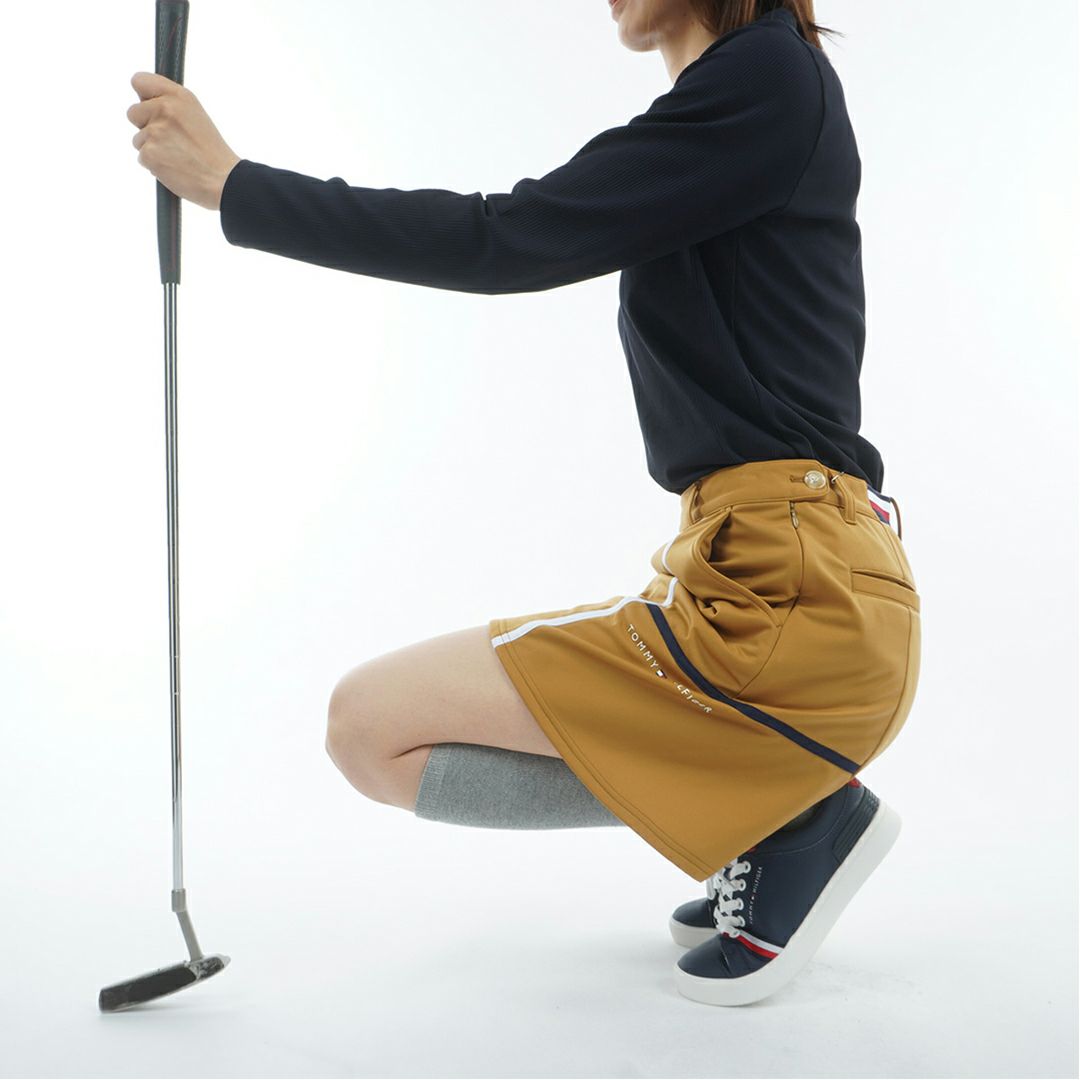 トミー ヒルフィガー ゴルフ Tommy Hilfiger Golf レディース レディース ウインドプルーフ スカ-ト THLA585 詳細12