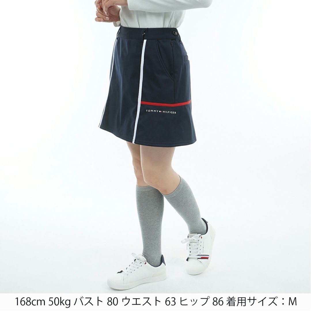トミー ヒルフィガー ゴルフ Tommy Hilfiger Golf レディース レディース ウインドプルーフ スカ-ト THLA585 詳細18