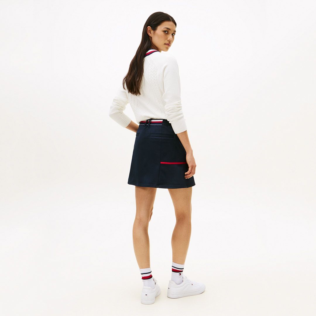 トミー ヒルフィガー ゴルフ Tommy Hilfiger Golf レディース レディース ウインドプルーフ スカ-ト THLA585 詳細24
