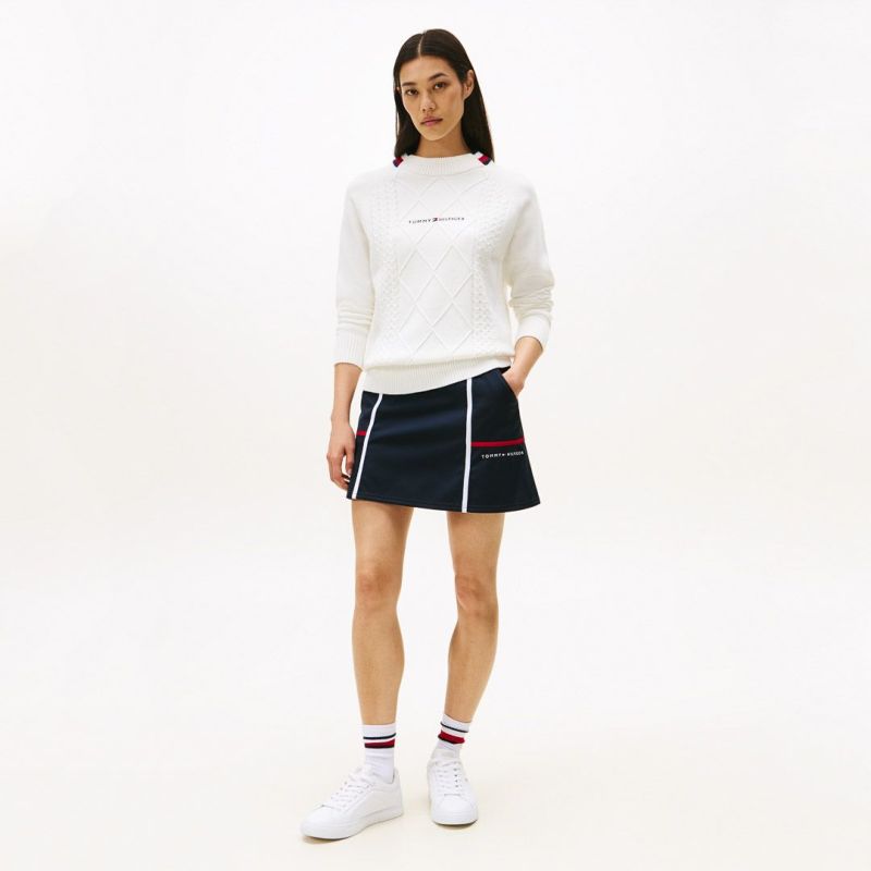 トミー ヒルフィガー ゴルフ Tommy Hilfiger Golf レディース レディース ウインドプルーフ スカ-ト THLA585 詳細26