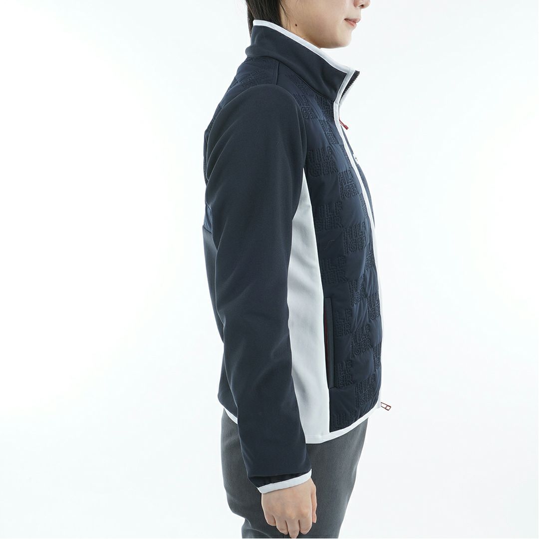 トミー ヒルフィガー ゴルフ Tommy Hilfiger Golf レディース レディース ロゴキルト パテッドジャケット THLA586 詳細8