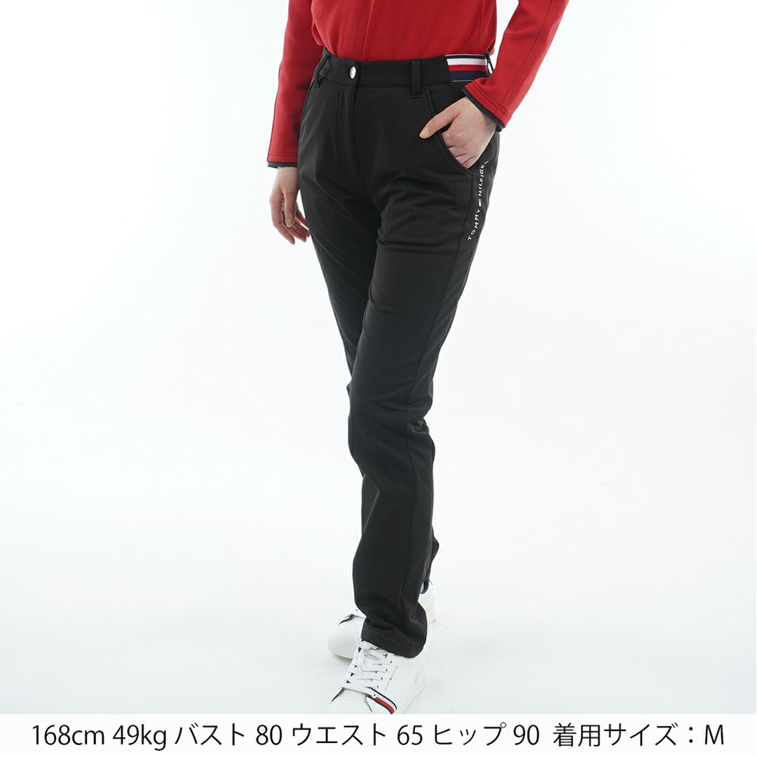 トミー ヒルフィガー ゴルフ Tommy Hilfiger Golf レディース レディース ウィンドプルーフ ロングパンツ THLA589 詳細5