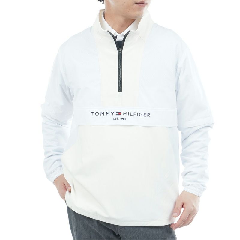 トミー ヒルフィガー ゴルフ Tommy Hilfiger Golf メンズ メンズ 袖脱着 アノラックジャケット THMA550 詳細1