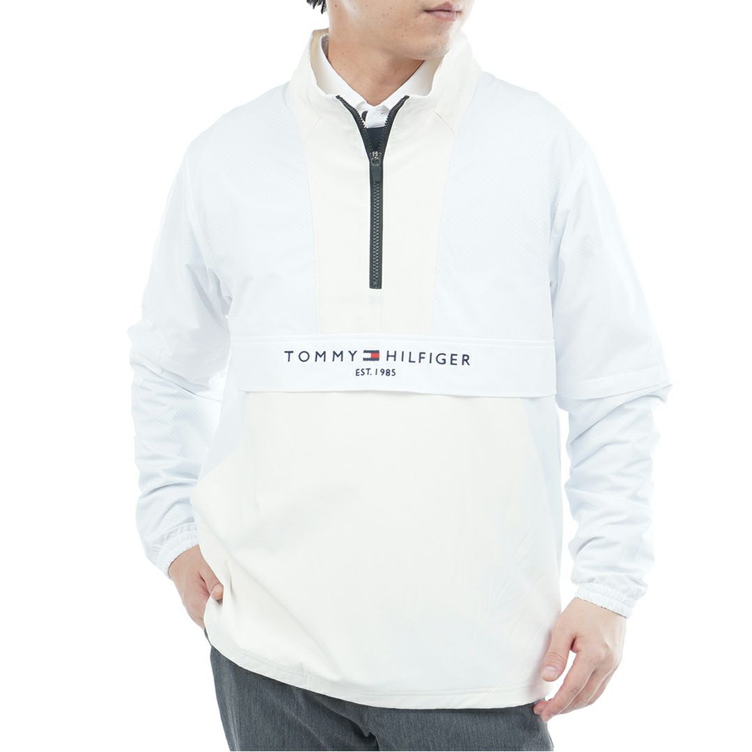 トミー ヒルフィガー ゴルフ Tommy Hilfiger Golf メンズ メンズ 袖脱着 アノラックジャケット THMA550 詳細1