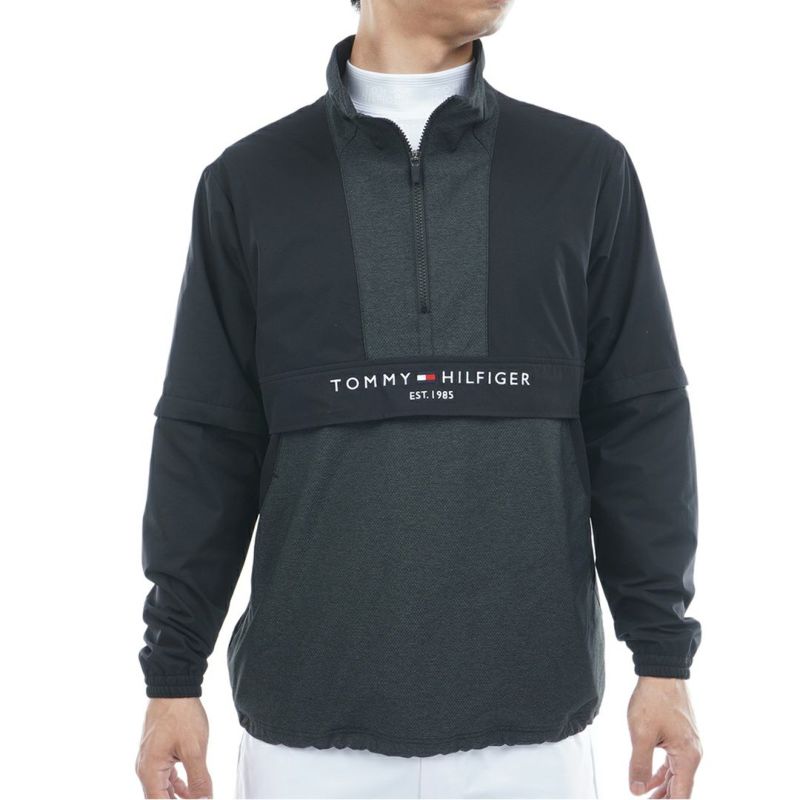 トミー ヒルフィガー ゴルフ Tommy Hilfiger Golf メンズ メンズ 袖脱着 アノラックジャケット THMA550 詳細4