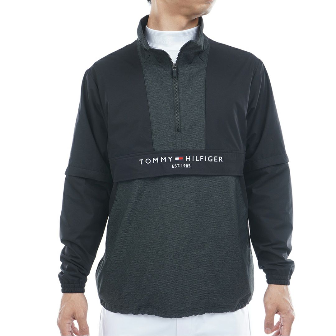 トミー ヒルフィガー ゴルフ Tommy Hilfiger Golf メンズ メンズ 袖脱着 アノラックジャケット THMA550 詳細4