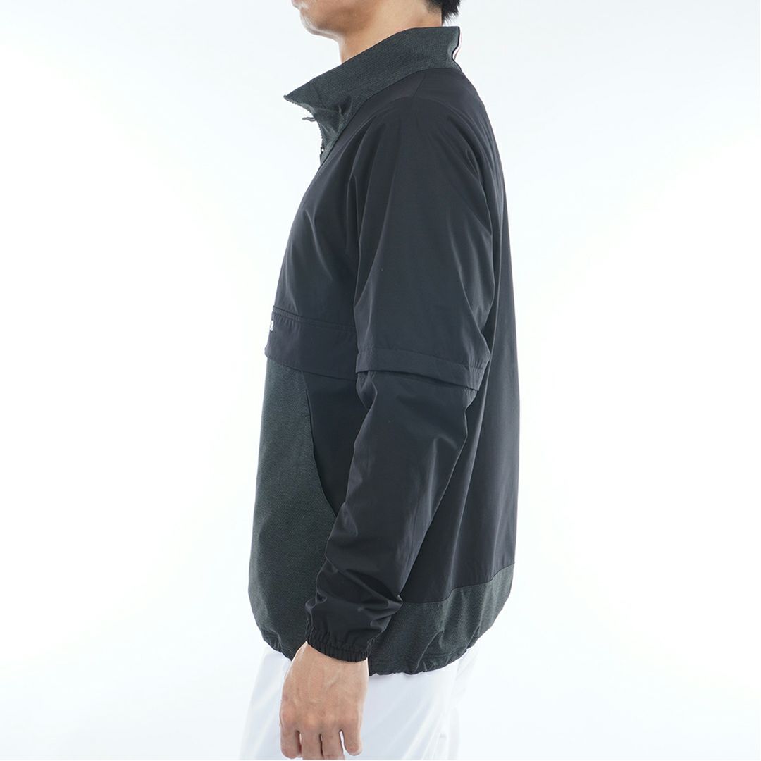 トミー ヒルフィガー ゴルフ Tommy Hilfiger Golf メンズ メンズ 袖脱着 アノラックジャケット THMA550 詳細6