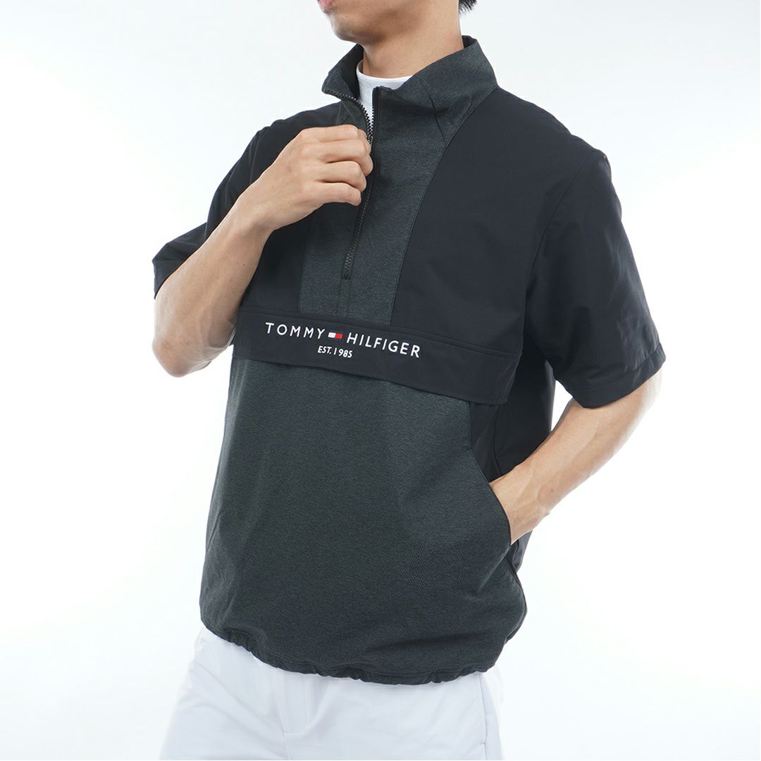 トミー ヒルフィガー ゴルフ Tommy Hilfiger Golf メンズ メンズ 袖脱着 アノラックジャケット THMA550 詳細9