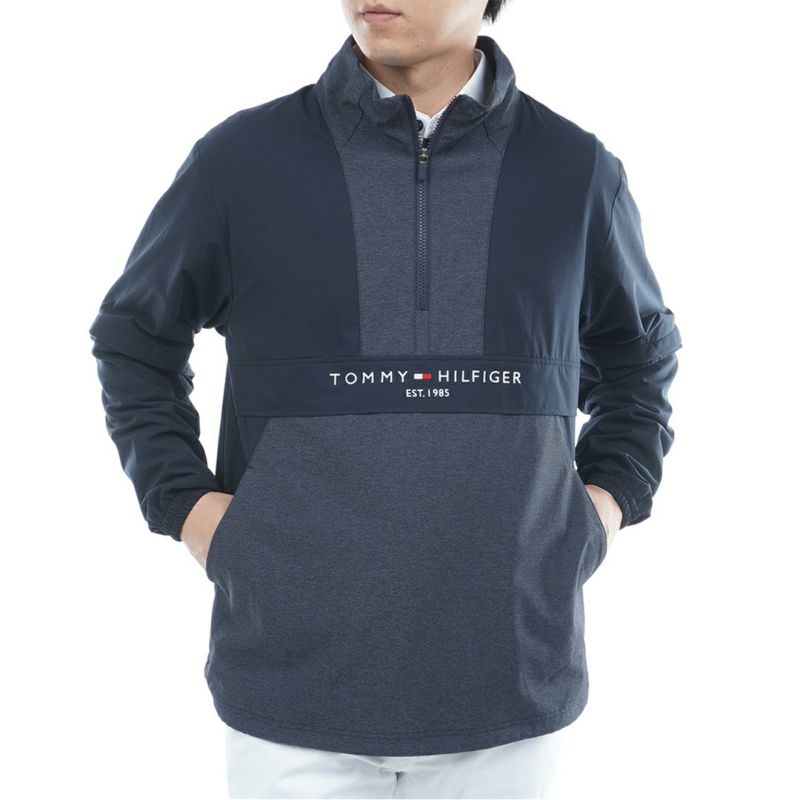 トミー ヒルフィガー ゴルフ Tommy Hilfiger Golf メンズ メンズ 袖脱着 アノラックジャケット THMA550 詳細16