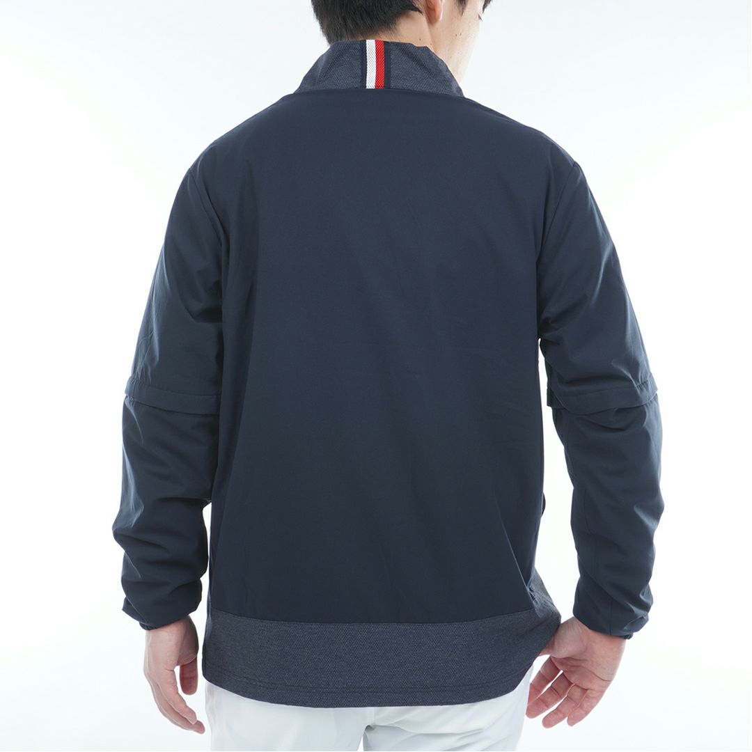 トミー ヒルフィガー ゴルフ Tommy Hilfiger Golf メンズ メンズ 袖脱着 アノラックジャケット THMA550 詳細18