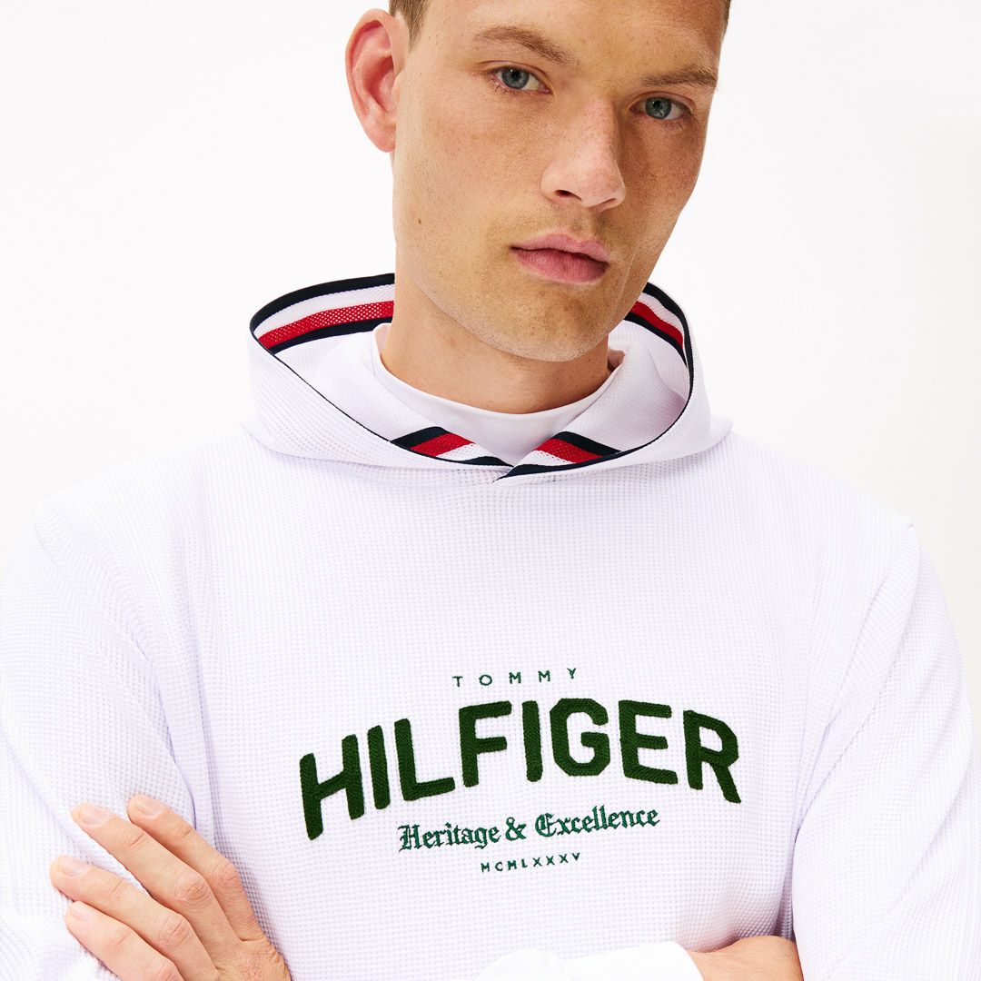 トミー ヒルフィガー ゴルフ Tommy Hilfiger Golf メンズ メンズ フロントロゴ スウェットフーディ- THMA551 詳細19