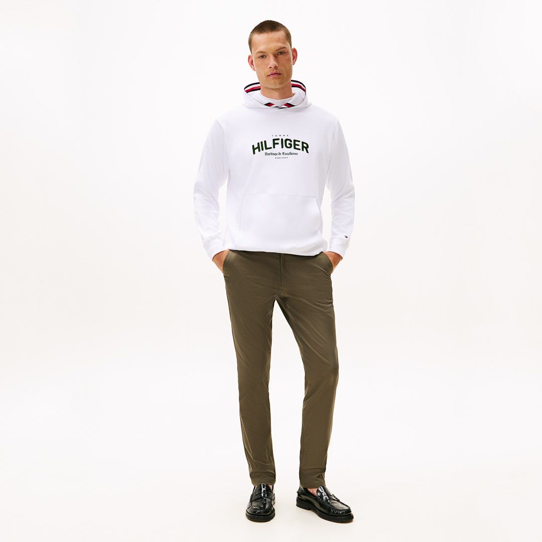 トミー ヒルフィガー ゴルフ Tommy Hilfiger Golf メンズ メンズ フロントロゴ スウェットフーディ- THMA551 詳細20