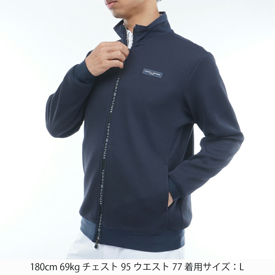 トミー ヒルフィガー ゴルフ Tommy Hilfiger Golf メンズ メンズ スウェットジャケット THMA552 詳細5