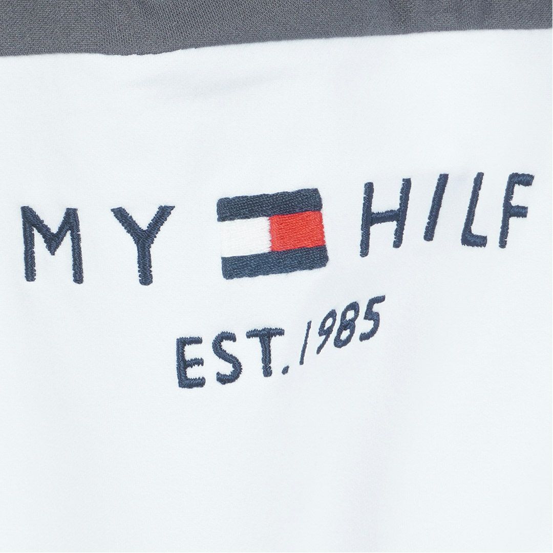 トミー ヒルフィガー ゴルフ Tommy Hilfiger Golf メンズ メンズ カラーブロック ラガーシャツ THMA553 詳細8