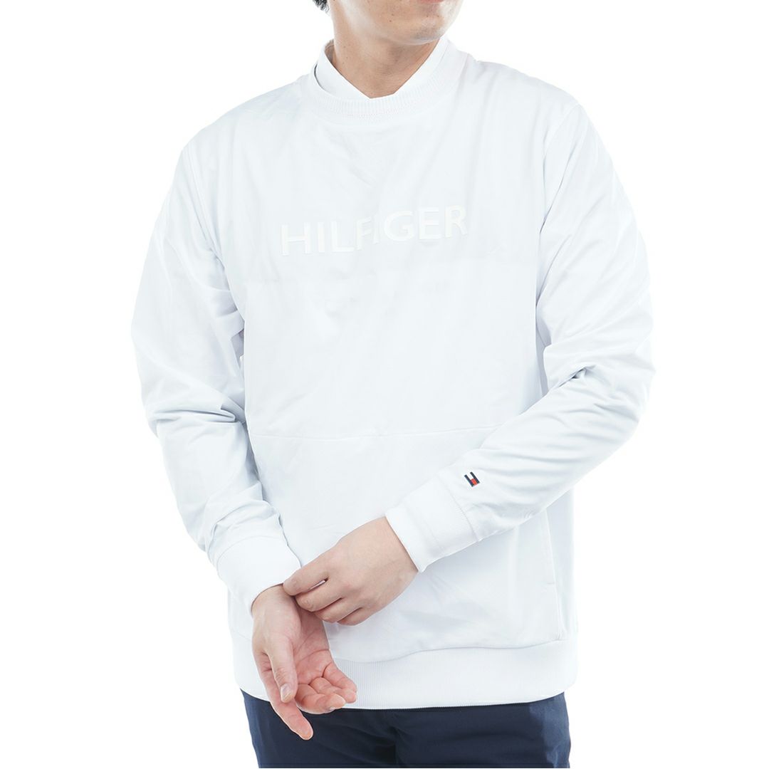 トミー ヒルフィガー ゴルフ Tommy Hilfiger Golf メンズ メンズ 防風 クルーネックスウェット THMA554 詳細1