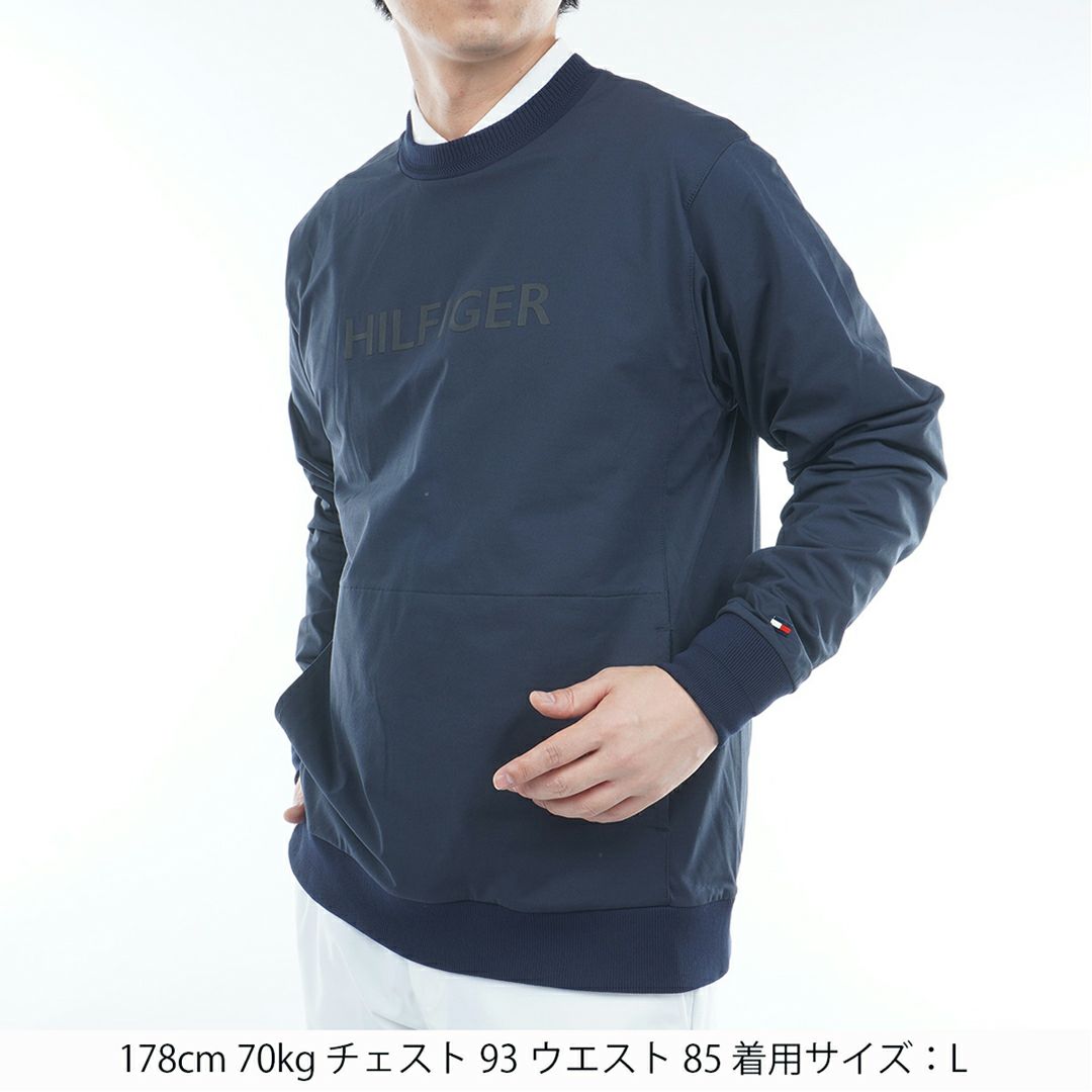 トミー ヒルフィガー ゴルフ Tommy Hilfiger Golf メンズ メンズ 防風 クルーネックスウェット THMA554 詳細14