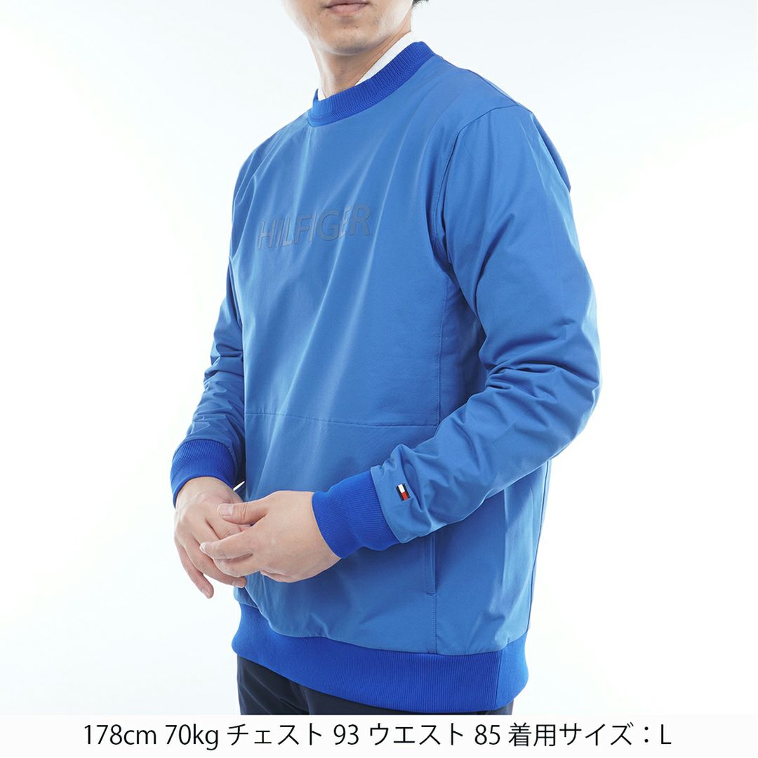 トミー ヒルフィガー ゴルフ Tommy Hilfiger Golf メンズ メンズ 防風 クルーネックスウェット THMA554 詳細17