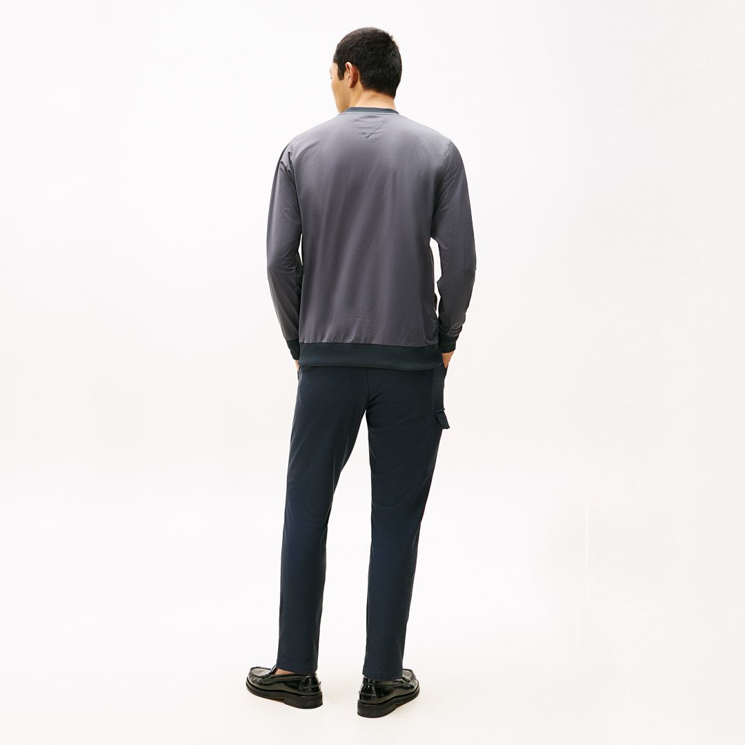 トミー ヒルフィガー ゴルフ Tommy Hilfiger Golf メンズ メンズ 防風 クルーネックスウェット THMA554 詳細21