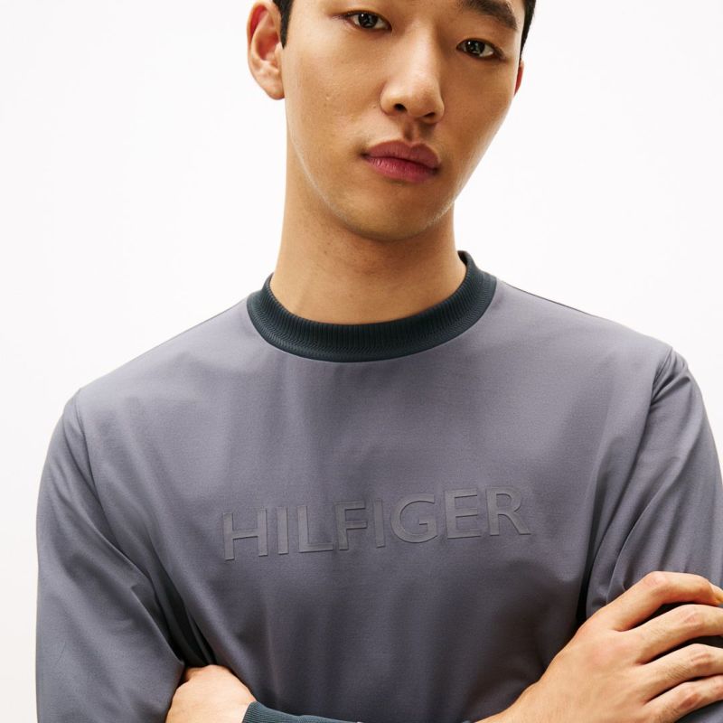 トミー ヒルフィガー ゴルフ Tommy Hilfiger Golf メンズ メンズ 防風 クルーネックスウェット THMA554 詳細22