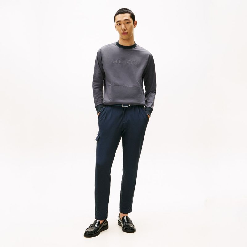トミー ヒルフィガー ゴルフ Tommy Hilfiger Golf メンズ メンズ 防風 クルーネックスウェット THMA554 詳細23